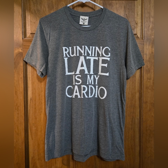 abc mafia Tops - Graphic Tee - Running Late Is My Cardio